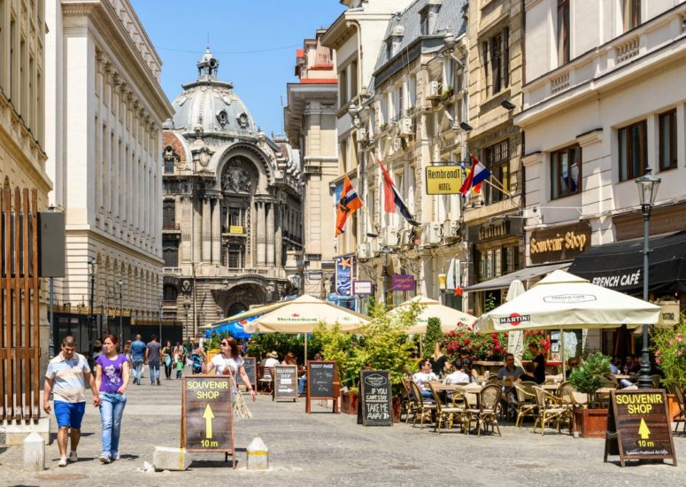 Town centre of Bucharest