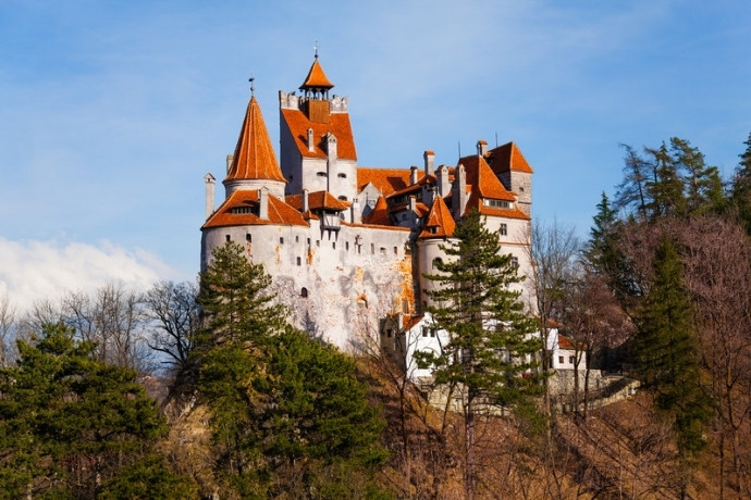 Bran Castle in Transylvania, Romania, linked to the Dracula legend